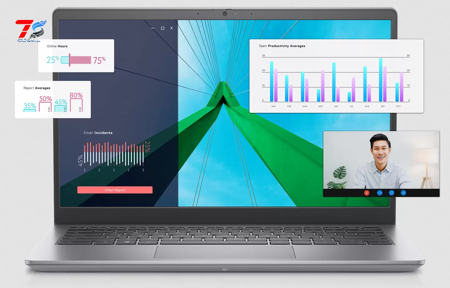 Máy tính xách tay Dell Vostro 3430 i3-1305U - 71026453